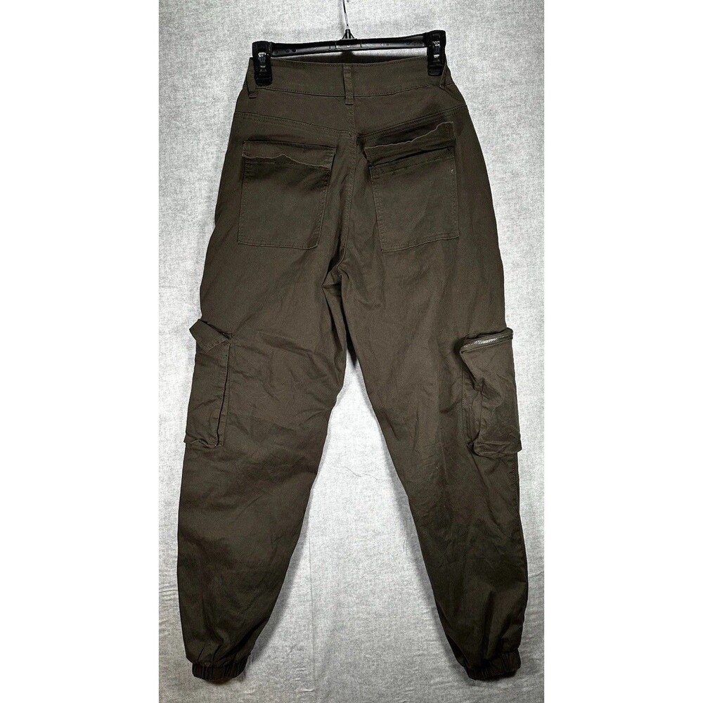 American Bazi Cargo Pants Utility Stretch Army Green Women’s Size Small Jogger - Picture 3 of 7